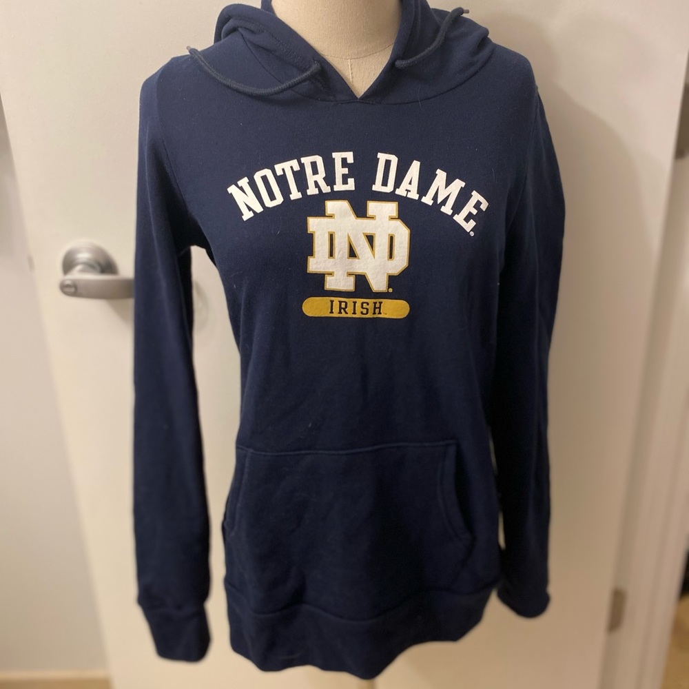 Notre Dame lightweight jersey hoodie